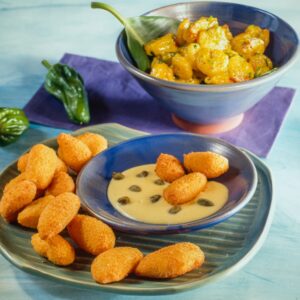 GAMBERI IN AGRODOLCE, POLPETTE DI PLATESSA - 6337