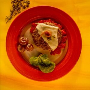 HAMBURGHER CON SALSA DI POMODORO - 6459