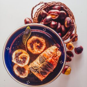 ROTOLO CON CASTAGNE - 6470