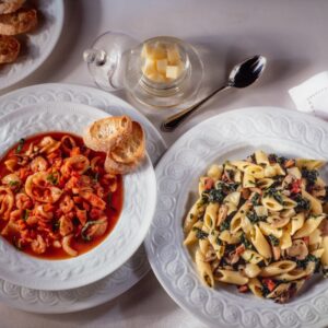 ZUPPA DI PESCE, PENNETTE ALLE VERDURE - 6502