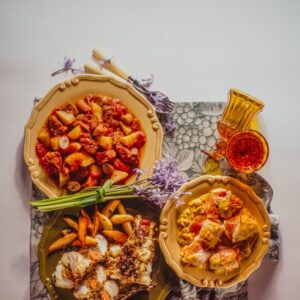 SOGLIOLE AL CURRY, CODA DI ROSPO, SPEZZATINO CON WURSTEL - 6501