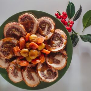 ARROSTO CON CASTAGNE
