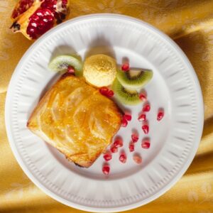 DOLCE DI MELE E KIWI CON MARMELLATA DI ARANCE - 6849