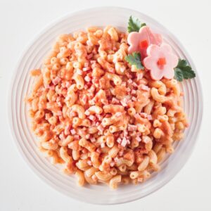 GOMITI CON RAGÙ DI PEPERONE E PROSCIUTTO - 6919