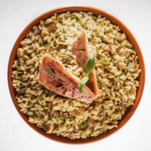 RISOTTO CON TRIGLIE E BASILICO - 6961