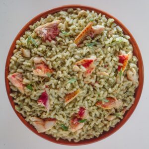 RISOTTO CON TRIGLIE E BASILICO - 6962