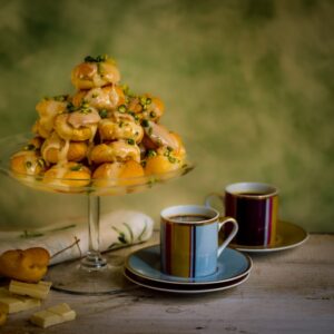 BIGNÈ ALLA CREMA CON CIOCCOLATO BIANCO E PISTACCHI - 6989
