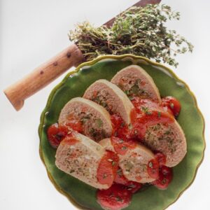 ARROSTO CON RIPIENO AI CETRIOLI
