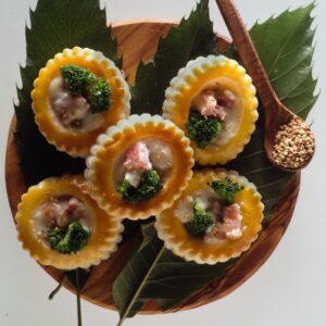 VOL AU VENT CON PANCETTA E FORMAGGIO