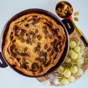TORTA D'UVA IN TEGAME