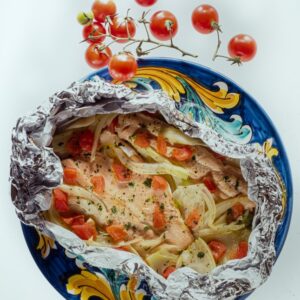 FILETTO DI TROTA CON FINOCCHI E POMODORI - 7108