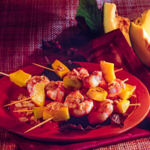 SPIEDINI DI GAMBERI E ZUCCA - 7112