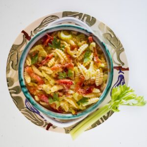 MALLOREDDUS CON SPECK SEDANO E PECORINO - 7133