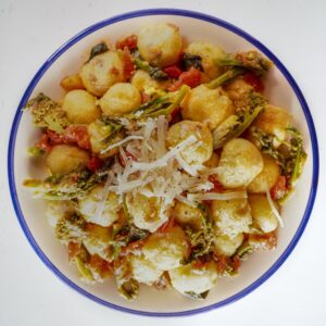 GNOCCHI DI SEMOLINO E CIME DI RAPA - 7228