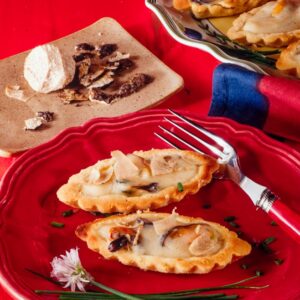 TARTELLETTE CON FORMAGGIO E PASTA BRISÈE - 7254