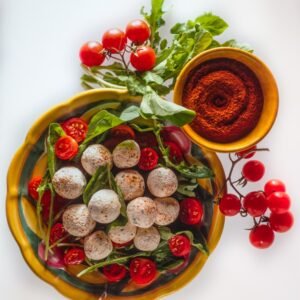 PALLINE DI FORMAGGIO ALLA PAPRICA - 7258