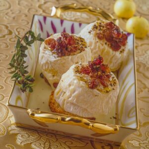 CHEVRE RICCO CON UVETTA ERBE AROMATICHE E MIRTO - 7286
