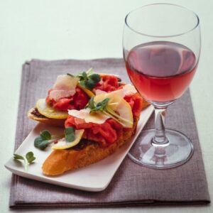 PANE CON CARPACCIO, LIMONE, PARMIGIANO E BASILICO - 7292