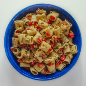 MEZZE MANICHE CON POMODORI E MELANZANE - 7293