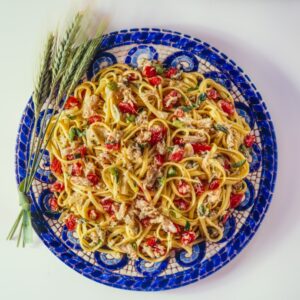 LINGUINE CON POLPA DI GRANCHIO - 7355