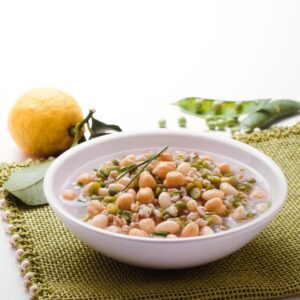 ORZO CON CECI E PISELLI - 8075