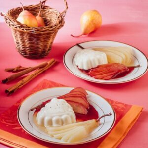 PANNA COTTA CON PERE - 8125