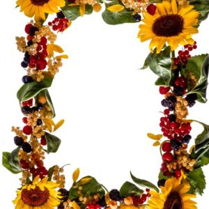 CORNICE DECOR GIRASOLI E FRUTTI DI BOSCO - 8148