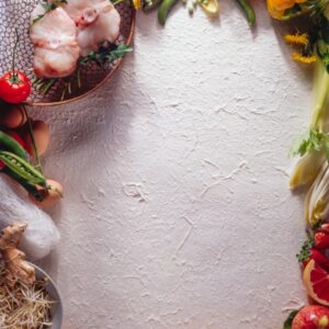 CORNICE DECOR CODA DI ROSPO, ORTAGGI E FRUTTA - 8167