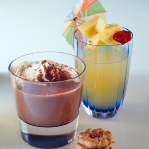CIOCCOLATA E PANNA CENTRIFUGATO DI ANANAS - 122598