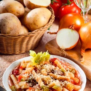 MINESTRA DI PASTA E PATATE - 1467