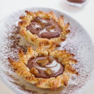 CROSTATINE CIOCCOLATO PANNA E MARRON GLACÈ