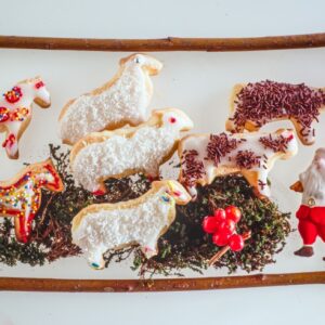 DECOR BABBO NATALE E ANIMALETTI - 8507