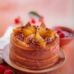 TORTA DI PERE E CIOCCOLATO - 8590