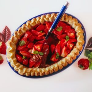 PIE DI CIOCCOLATO E FRAGOLE - 8622
