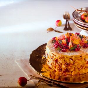 DIPLOMATICA CON CREMA AL RUM E MELAGRANA - 8631