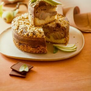 TORTA CON PERE E CIOCCOLATO - 8682