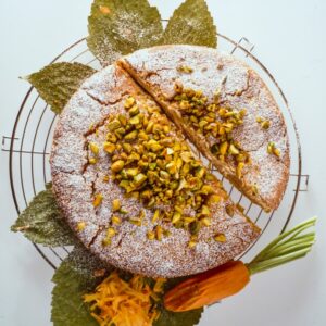 TORTA DI CAROTE CON PISTACCHI - 8685