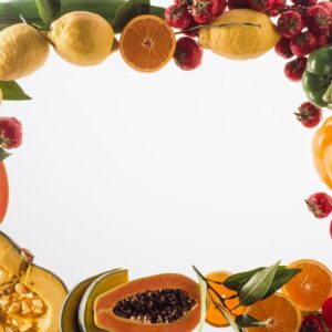 CORNICE, DECORAZIONE, DECOR, RETTANGOLO, FRUTTA - 8713