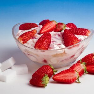 COPPA CON FRAGOLE E GELATO - 9280