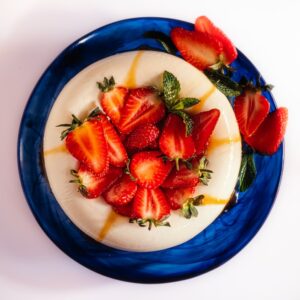 BUDINO ALLA VANIGLIA E FRAGOLE - 9374
