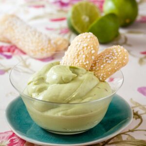 MOUSSE DI AVOCADO, ZUCCHERO E LIME - 9411