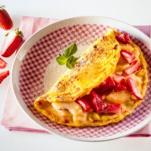 CREPES CON FRAGOLE E MELE - 9414