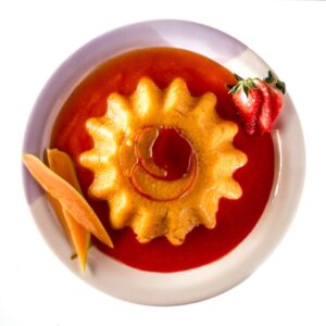 BUDINO ALLA PAPAYA E FRAGOLE - 9416