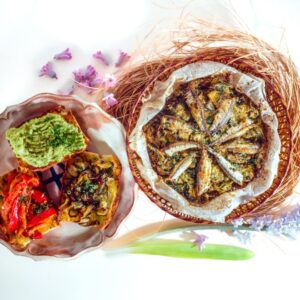 TORTINO DI SARDE TRIS DI BRUSCHETTE - 9483