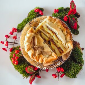TIMBALLO PATATE E TARTUFO