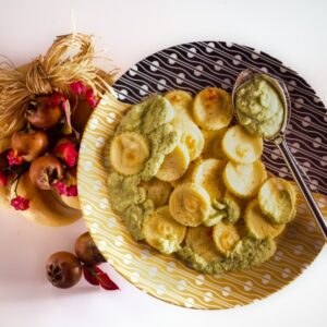 GNOCCHI ALLA ROMANA CON PECORINO E SALSA DI FAVE