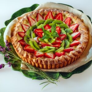 CROSTATA DI KIWI E FRAGOLE - 9526