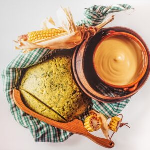 POLENTA CON SPINACI E FONDUTA - 9558