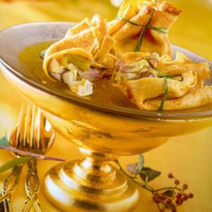 FAGOTTINI DI CREPES CON CARCIOFI E MOZZARELLA - 9621