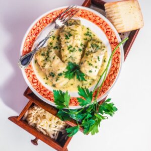 INVOLTINI DI SOGLIOLE AL PECORINO - 9652